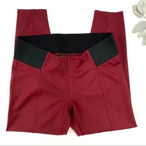 A Pea in the Pod | Red Maternity Pants